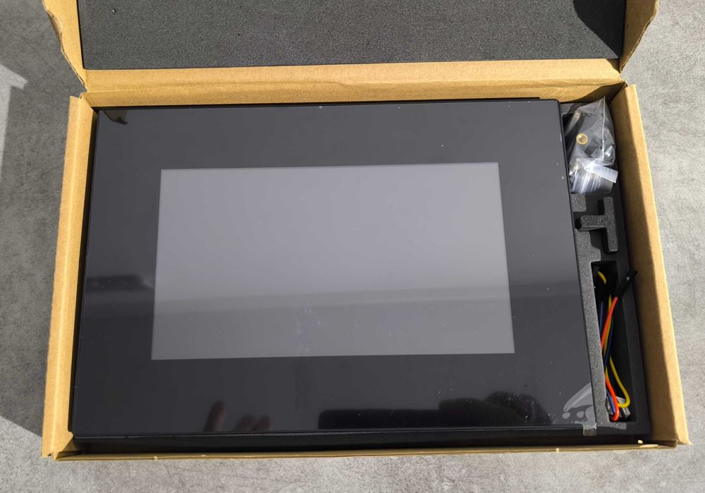 Display tátil capacitivo 7.0'' Nextion HMI c/ Moldura (NX8048K070_011C)