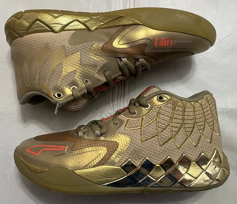 Puma MB.01 "Golden Child" da coleção de LaMelo Ball