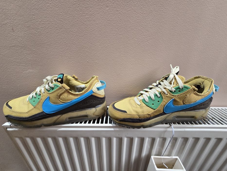 Buty Nike Air Max Terrascape 90 Wheat Gold Blue Lightning Męskie ...