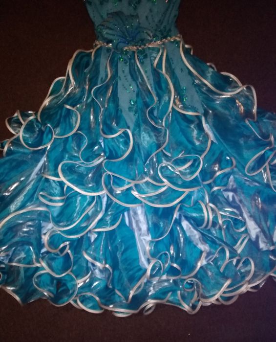 Платье стандарт для танцев