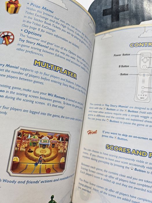Gra Toy Story Mania Nintendo Wii  Komplet 3xA