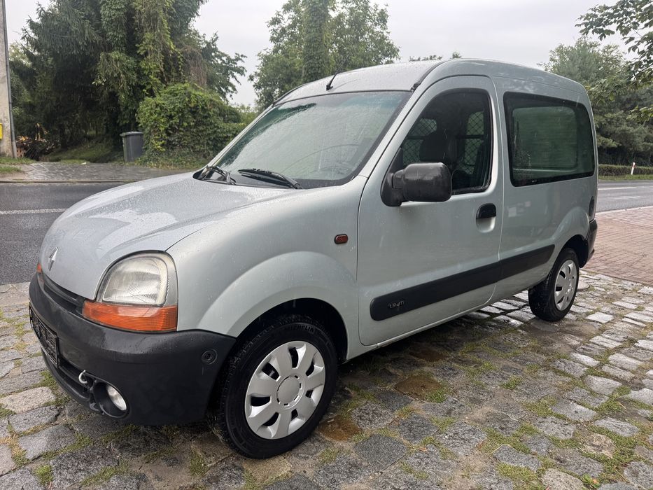 prosto z Niemiec fajny RENAULT KANGOO 1.9DTI - gotowy do rejestracji w Polsce, zapewniam transport po kupnie! Pancerny silnik DTI, bez DPF, FAP, itp.!