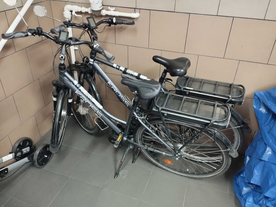 2 rowery elektryczne używane Kross