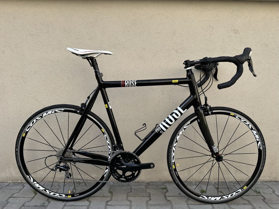 Rower Szosa Kolarzówka Rose Pro Sl Shimano 105 Mavic Cosmic