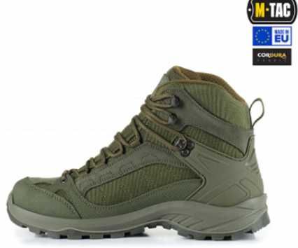 M-TAC черевики тактичні демісезонні Olive, Coyote, Black. MADE In EU!