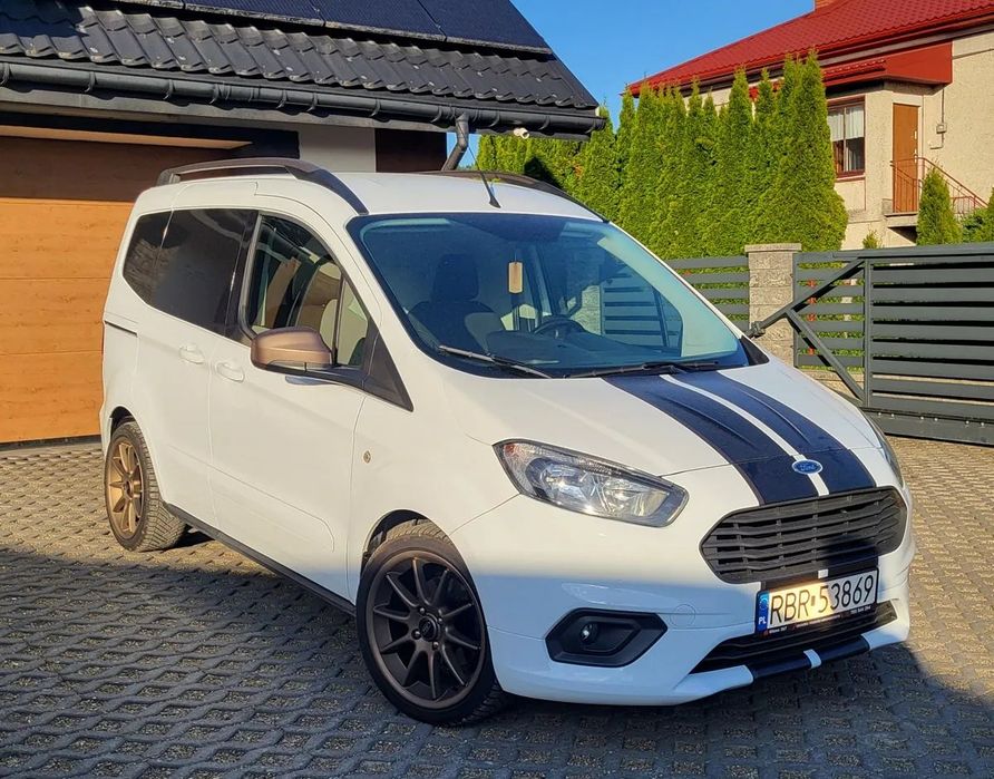 Ford TRANSIT COURIER  1.5TDCI/NiskiPrzebieg/Faktura VAT/VAT1/Klima/Navi/White&Copper