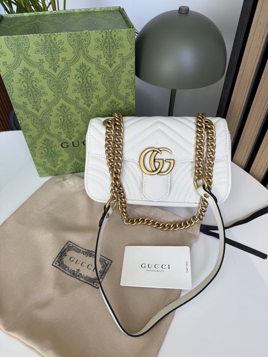Torebka Gucci marmont white