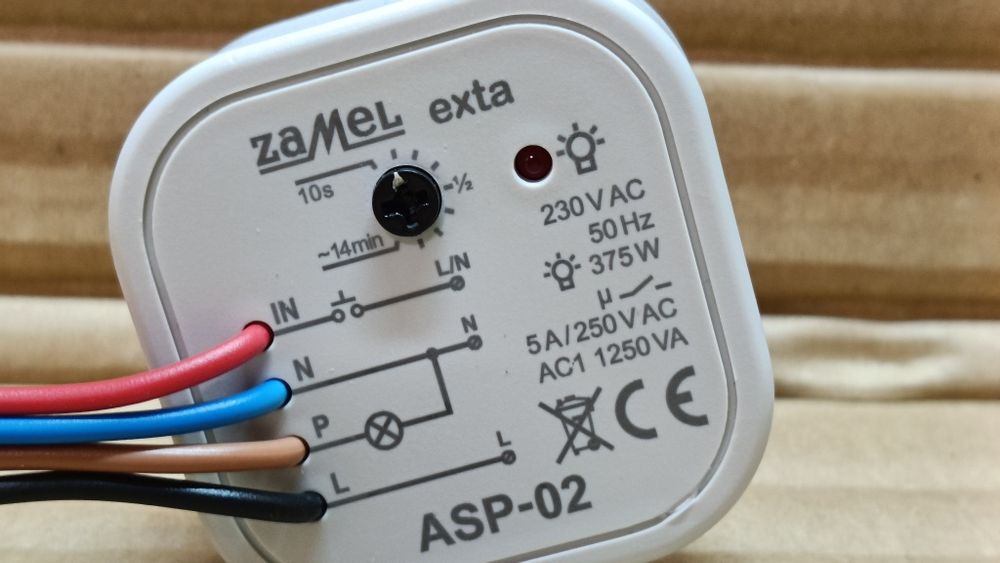Przełącznik oświetlenia schodowego ASP-02