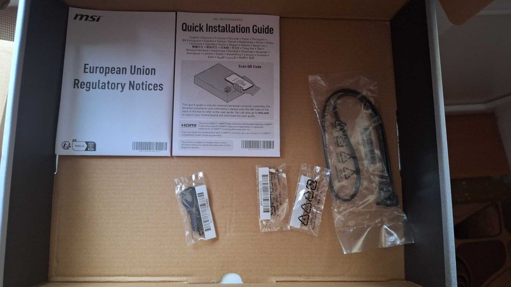 Материнська плата MSI B840 pro wifi