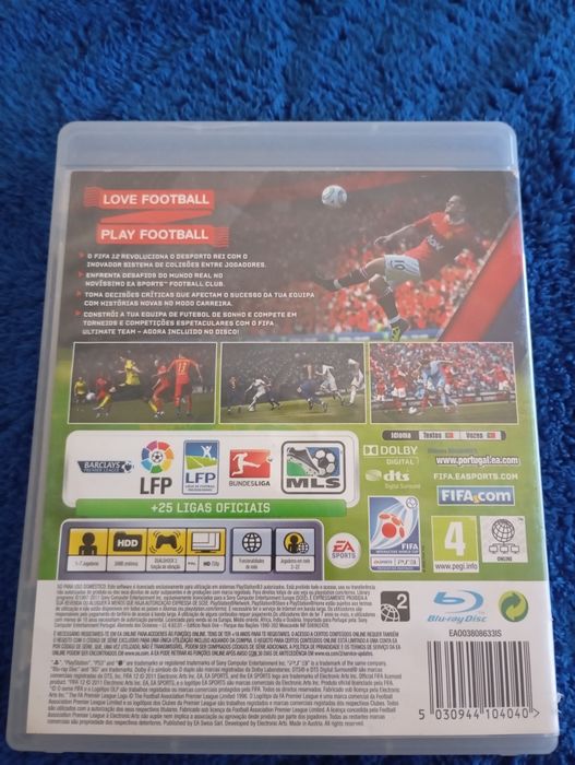 Fifa 12 para Ps3