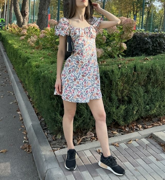 Платье сукня мини S mango манго