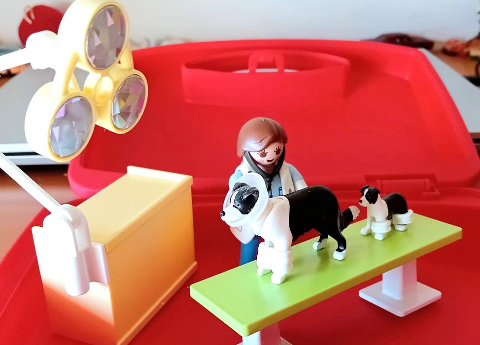 Maleta Veterinária Playmobil - Clinica Vet