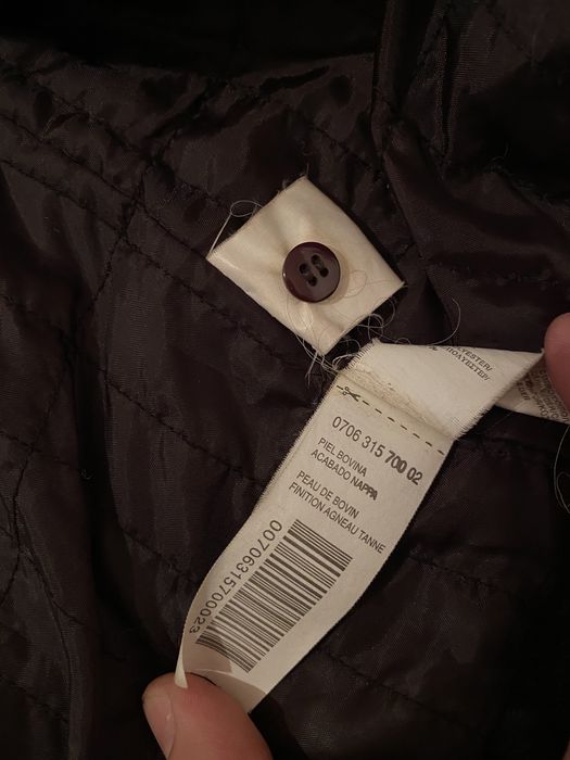 Casaco cabedal Zara - como novo Tamanho S