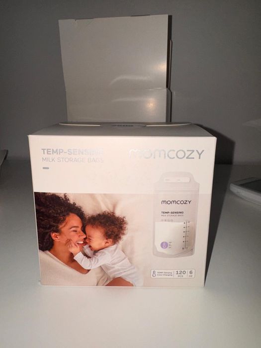 Sacos de Armazenamento de Leite Materno Momcozy e Medela