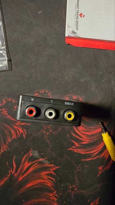 Конвертер HDMI на AV RCA тюльпан перехідник адаптер 1080p