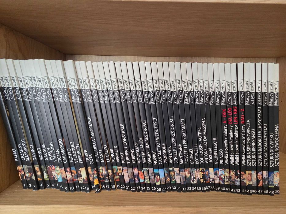 Klasycy Sztuki komplet 50 albumów!