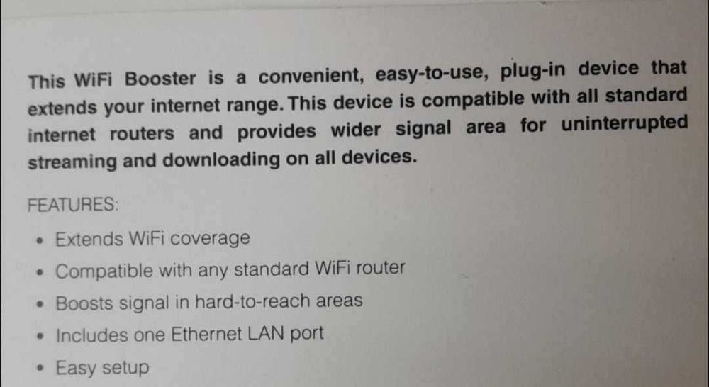 Router extensor de Wi-fi - NOVO