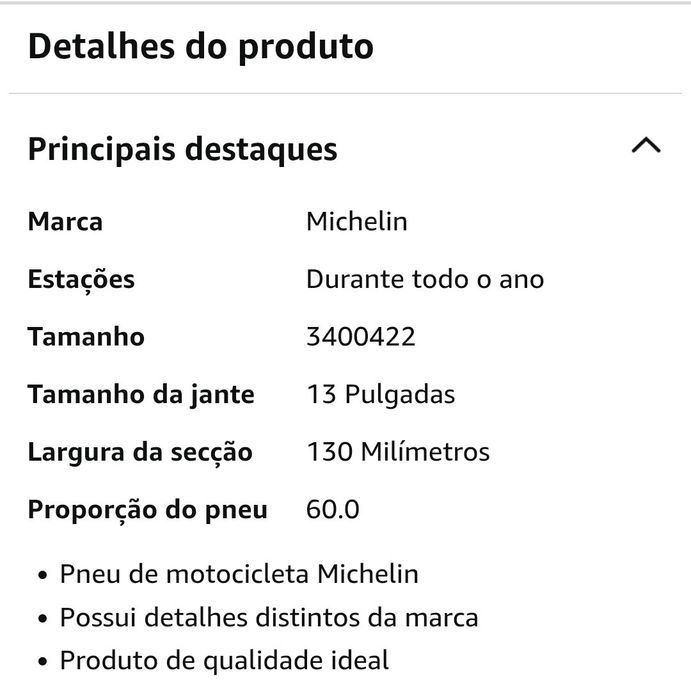 NOVO Michelin 130/60-13 53P Power Pure SC TL F/R