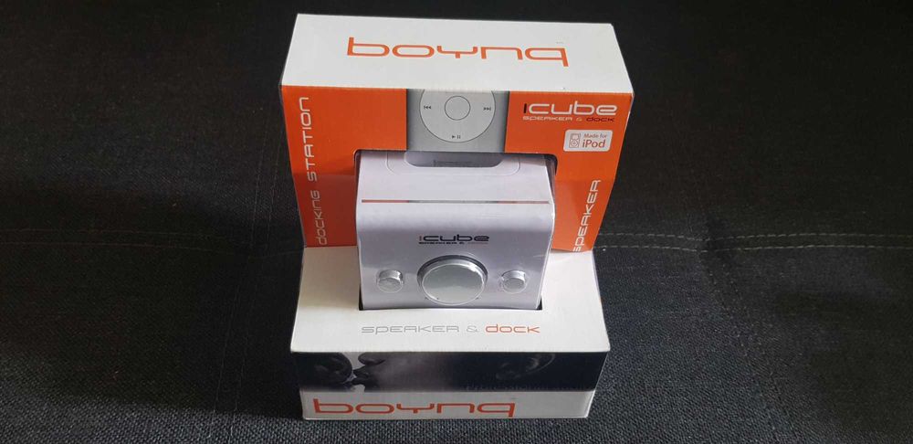 Boynq iCube Stacja dokujaca oraz glosnik do Ipod'a