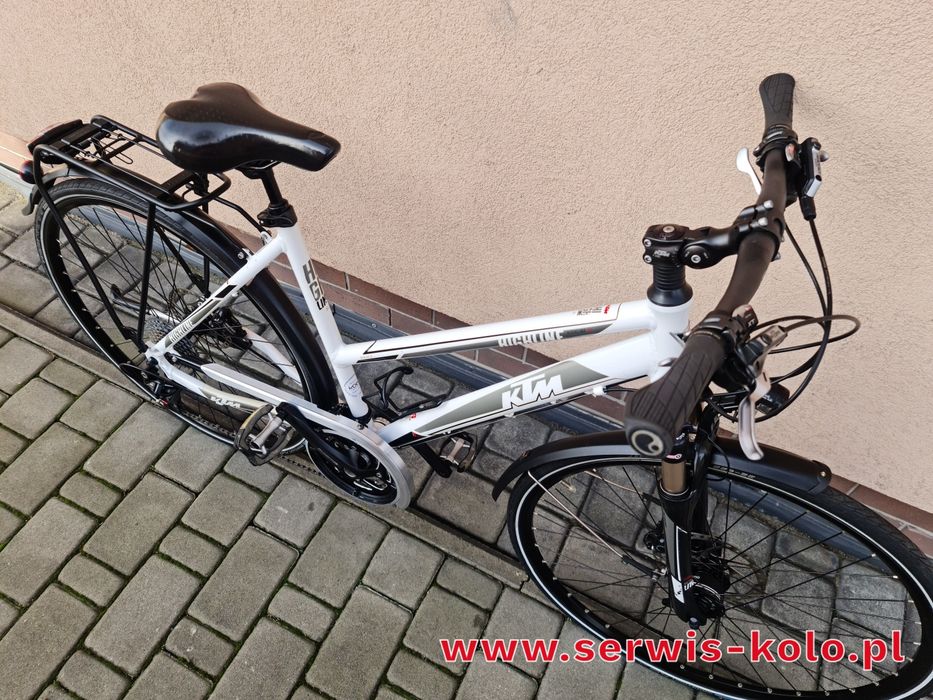 Rower damski damka CROSSOWY KTM koła 28 SHIMANO DEORE XT aluminium