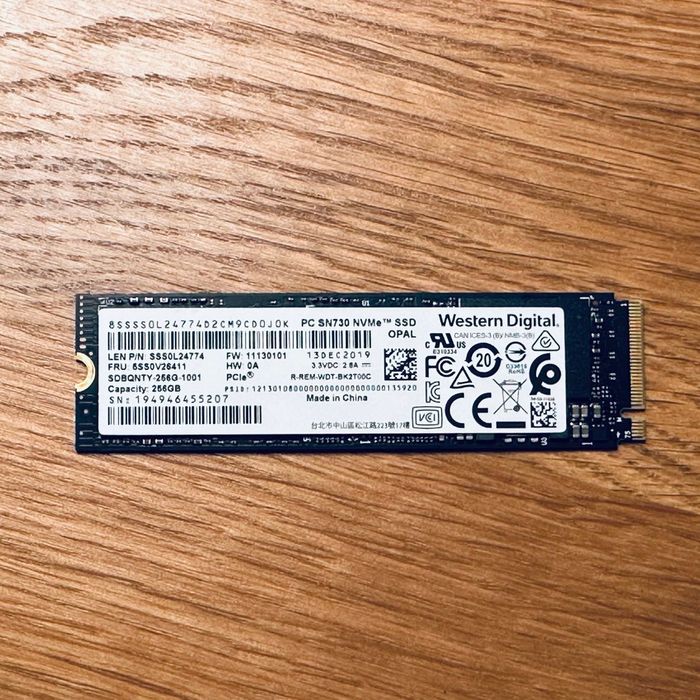 Dysk SSD NVMe 256GB w obudowie ORICO na USB-C