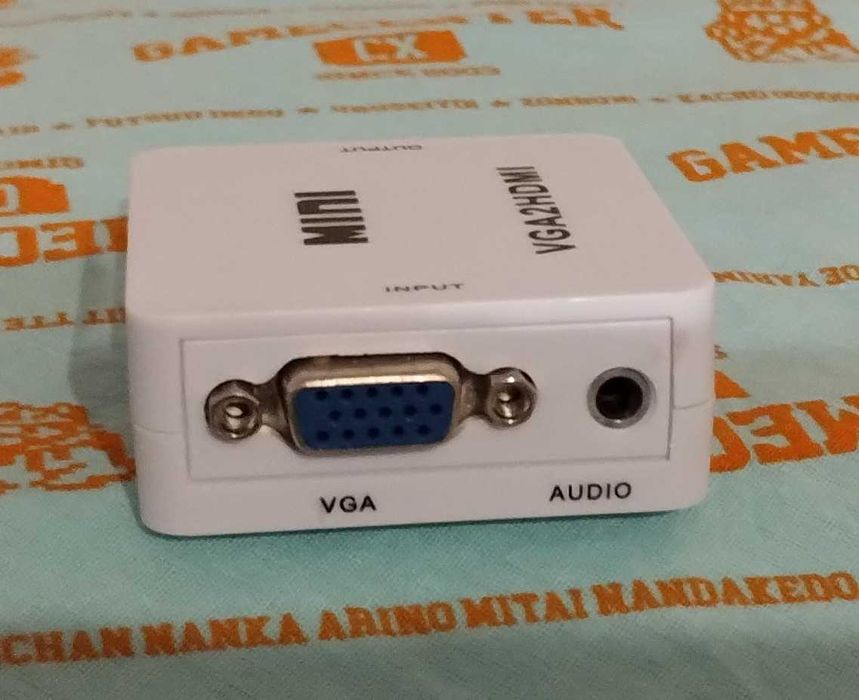 Konwerter obrazu / upscaler Vga - HDMI Mini Vga2Hdmi