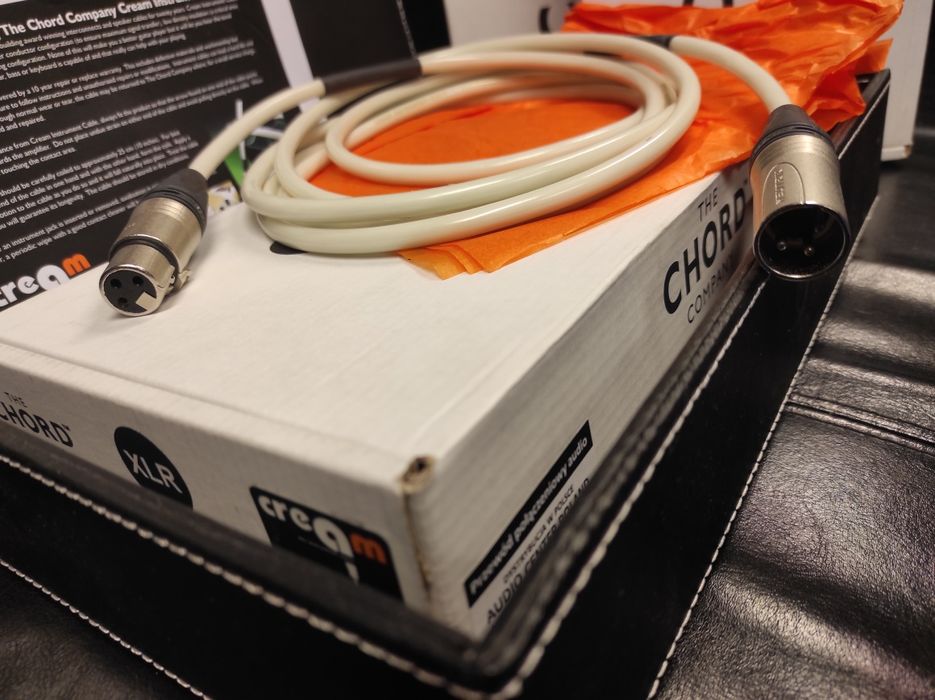 379zł -> 199zł Chord kabel xlr do mikrofonu przewód mikrofonowy TAhifi