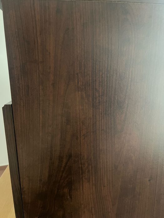 Aparador/comoda tipo cor nogueira