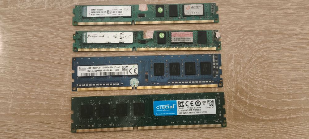Оперативна памʼять DDR3 4Гб 1600МГЦ