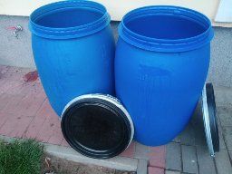 Beczki 120 litrów czyste