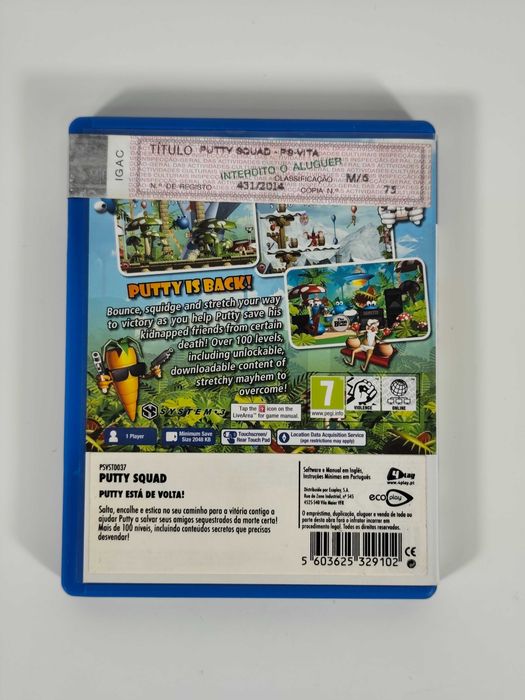 Putty Squad - Playstation Vita PSVita