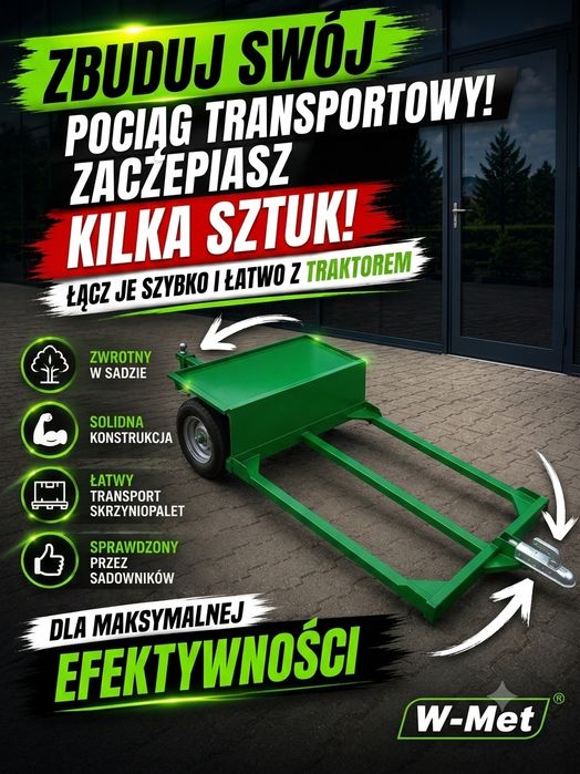 Wózek sadowniczy W-Met