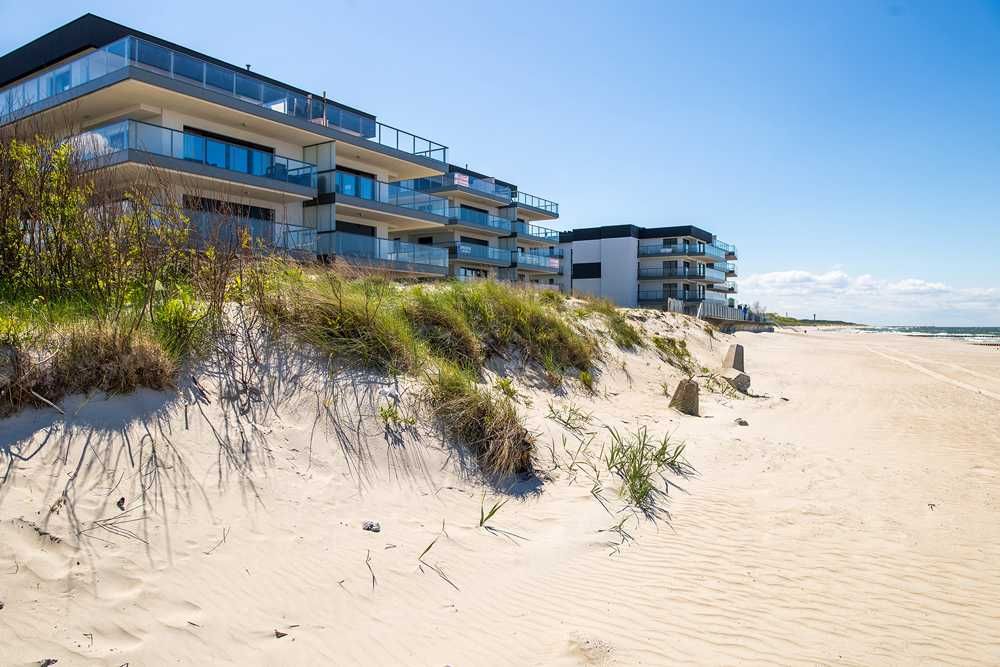 Apartament TURKUSOWY Gardenia Dziwnów z widokiem na morze 20m od plaży