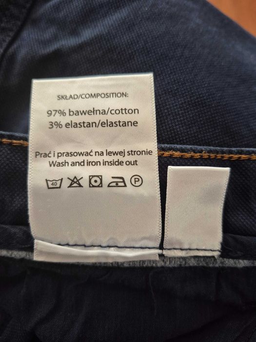 Spodnie męskie Lancerto granatowe