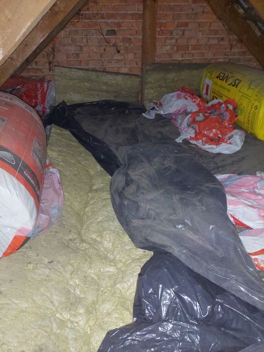 Wełna nowa 3 wałki Isover, Rockwool