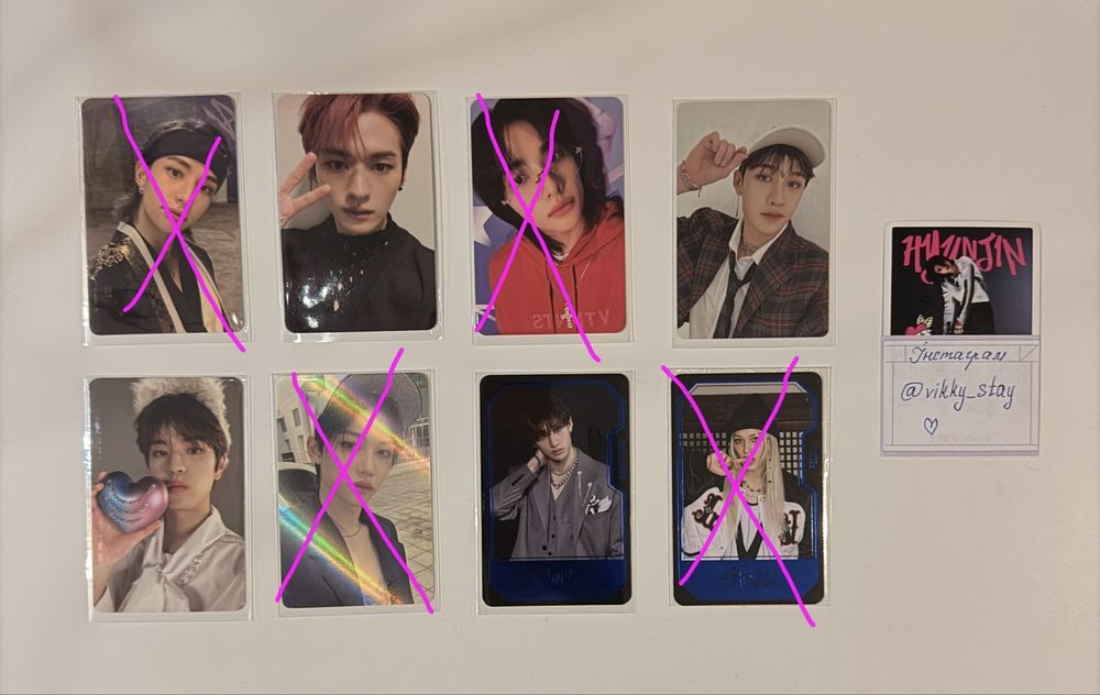 Обмін карток Stray Kids / фотокартки SKZ
