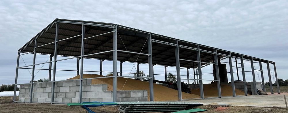 Konstrukcja hali 20x50x7 magazyn hala obora