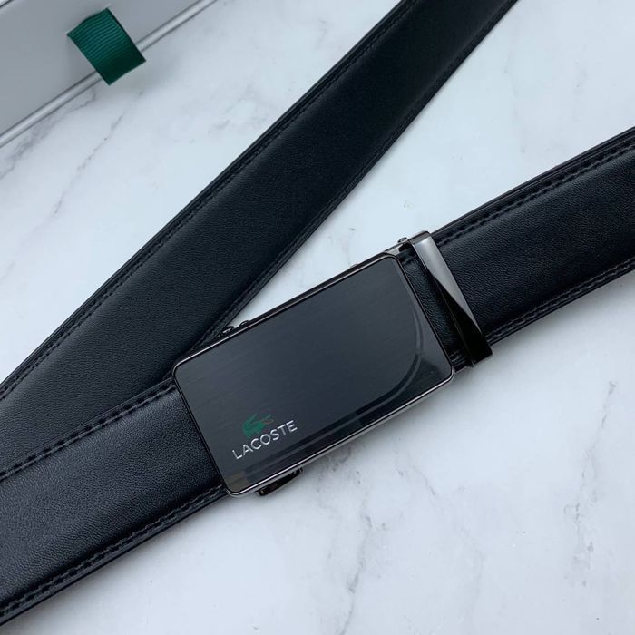 Мужской набор ремень и кошелек lacoste чоловічий ремінь