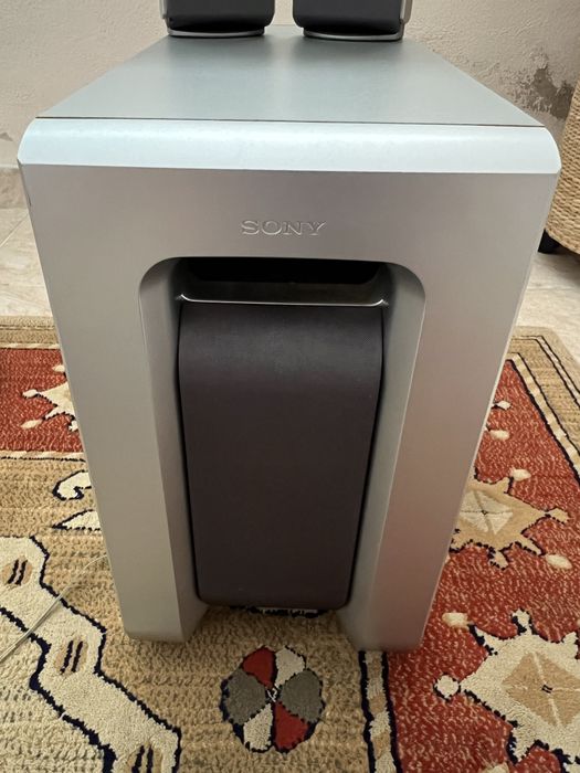 Sistema de Som Surround com fios 6 colunas
