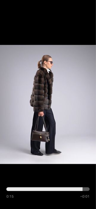 LORO PIANA Коричнева шкіряна сумка Extra Bag L27 в наявності