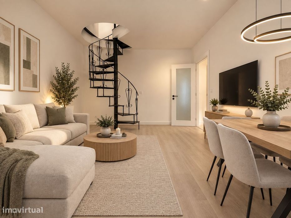 T2+1 duplex na Póvoa de Varzim
