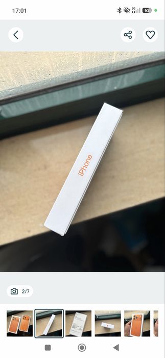 Iphone 17 pro max 1 ciclo apenas. Novo