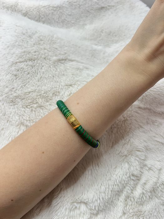 Bransoletka handmade nić ręcznie robiona boho etno hippie etniczna 14