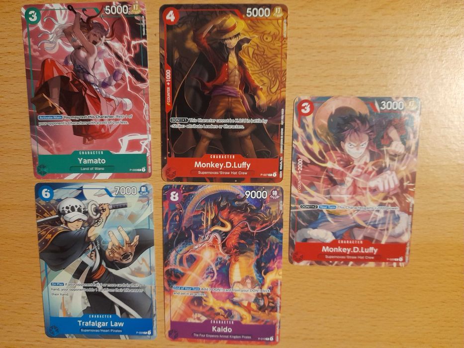 One Piece - LOTE 15- Card Game lote com 25 cartas., Lote