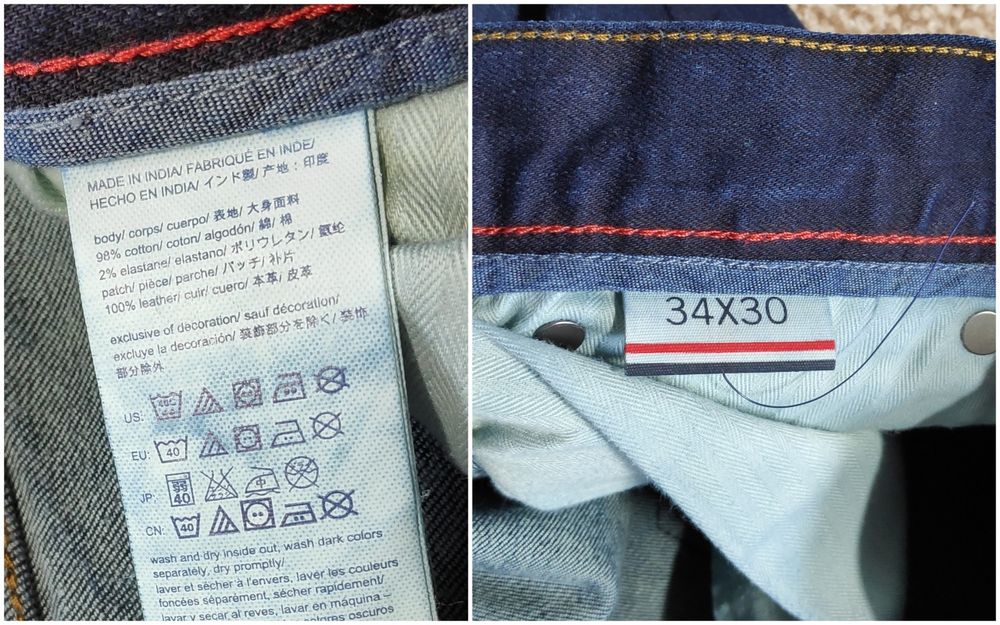 Tommy Hilfiger джинси straight оригінал W34 L30