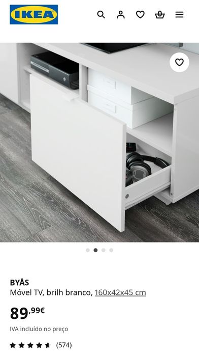 Móvel TV IKEA Usado