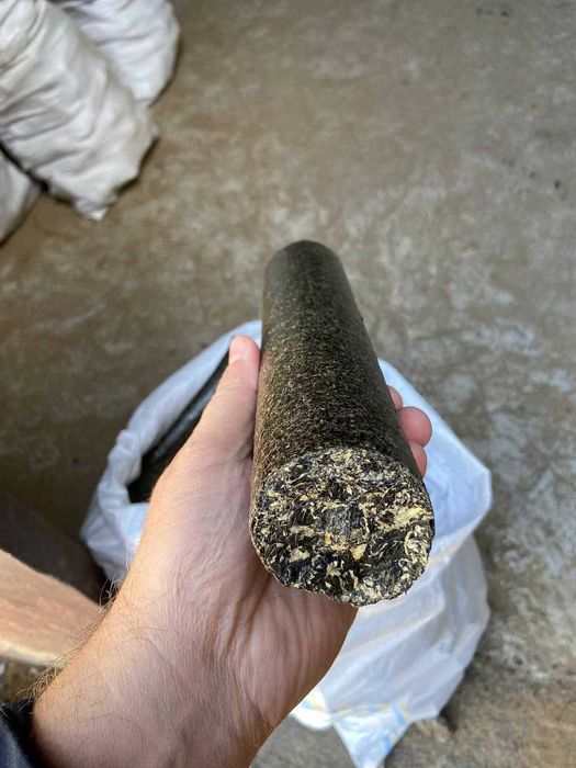 Брикети типу Нестро з лушпиння соняшника.