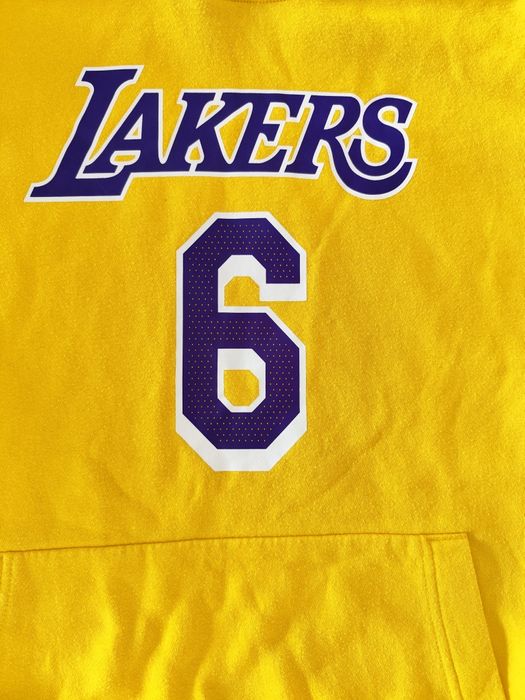 “Hoodie Lakers amarelo NBA M (veste L)  streetwear”
