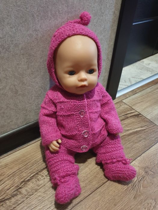 Вязаная одежда для Беби борн