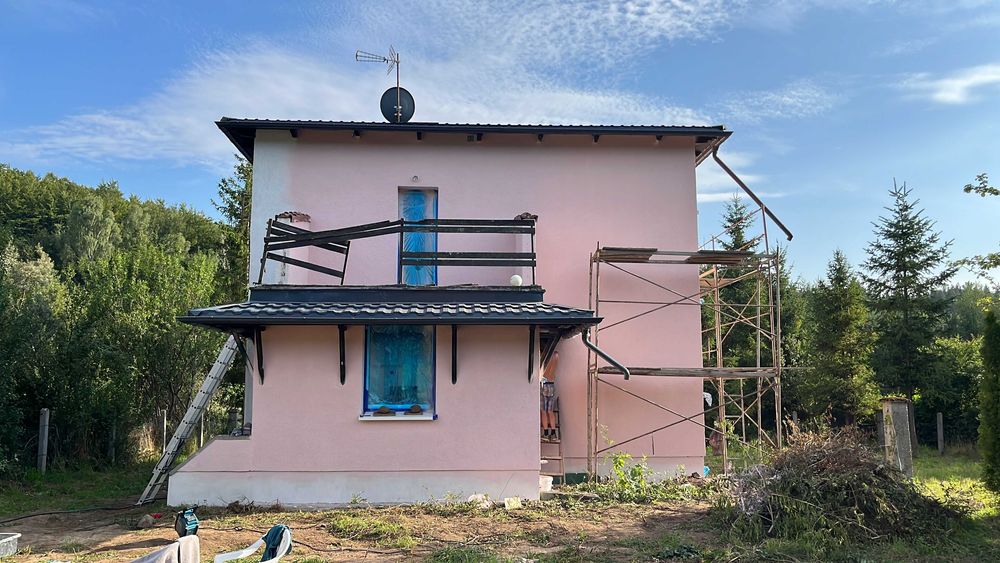 Mycie Dachu ,kostka ,elewacja , malowanie elewacji ,  kostki Zapraszam